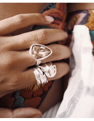 Anillo Uno de 50 "Pluma" ani0580mtl