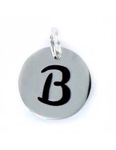 Colgante letra con alma "B"