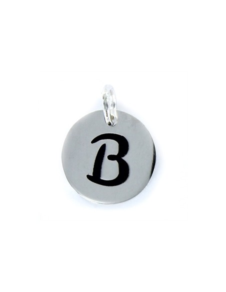 Colgante letra con alma "B"