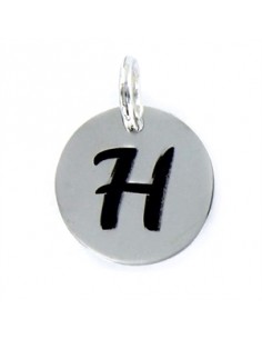 Colgante letra con alma "H"