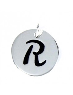 Colgante letra con alma "R"