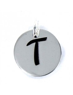 Colgante letra con alma "T"