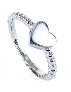 Anillo plata corazón 9103688