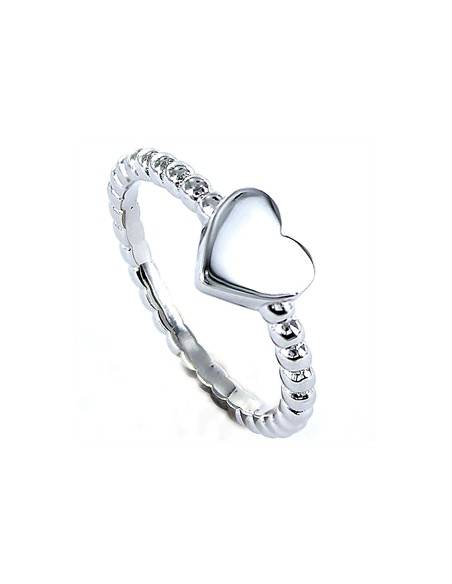 Anillo plata corazón 9103688