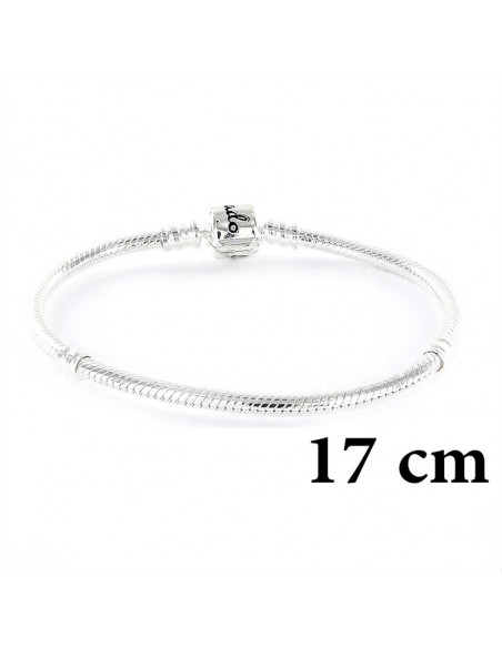 Pulsera A tu lado plata 17 cms 9096415