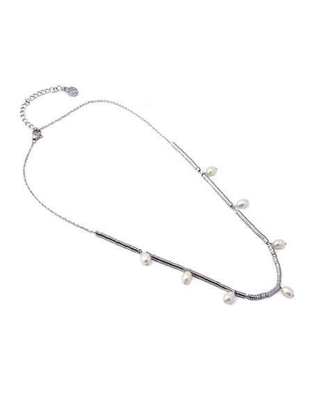 Collar Anartxy "Perlas intercaladas" coa706pl