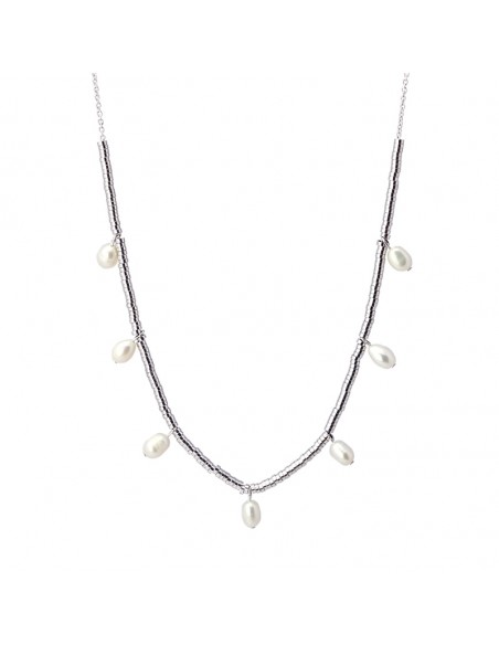 Collar Anartxy "Perlas intercaladas" coa706pl