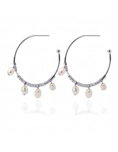 Pendientes Anartxy "Perlas intercaladas" bp097pl