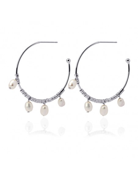 Pendientes Anartxy "Perlas intercaladas" bp097pl