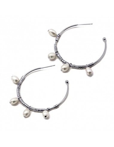 Pendientes Anartxy "Perlas intercaladas" bp097pl