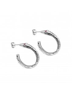 Pendientes Kommo "Amazonas silver"