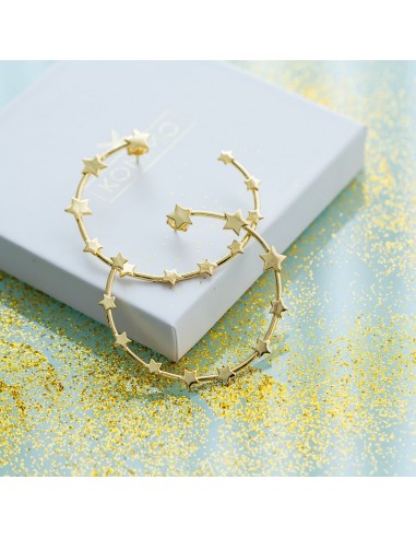 Pendientes Kommo "Sky gold"