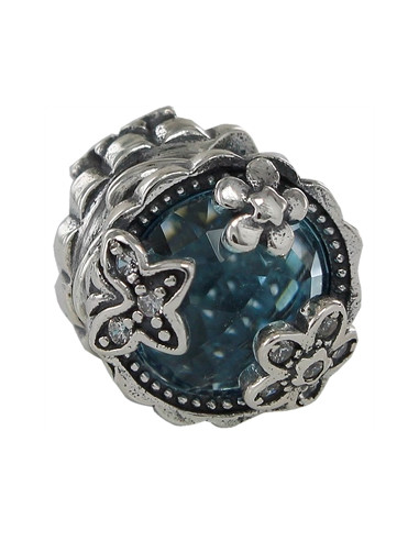 Abalorio A tu lado "Aguamarina flor" 9108517