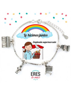Pulsera Lo hicimos juntos "Empleada de supermercado"...