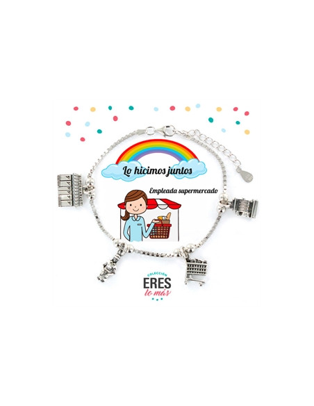 Pulsera Lo hicimos juntos "Empleada de supermercado" 9110058 Promojoya