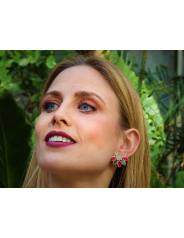 Pendientes Mestiza "Sunshine"