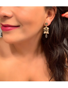 Pendientes Mestiza "Abril" 2