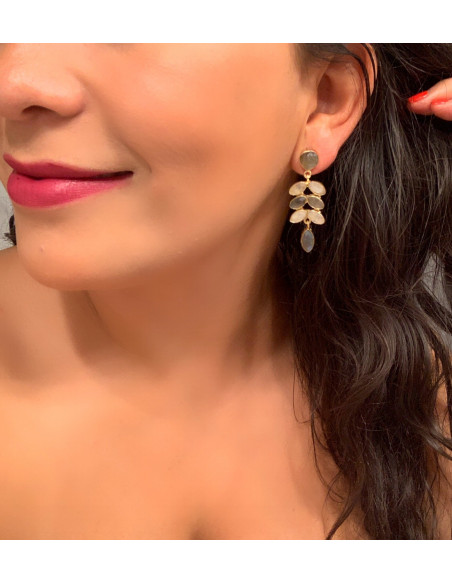 Pendientes Mestiza "Abril"