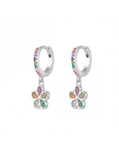 Aro venta por unidad "flor arcoiris" 9110362