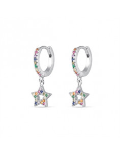 Aro venta por unidad "estrella arcoiris" 9110361