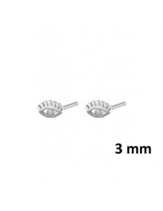 Pendiente venta por unidad "ojo de la protección 3 mm"...