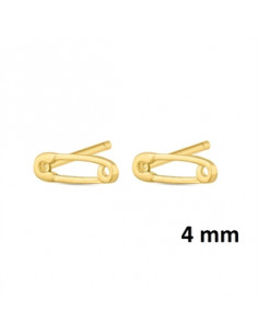 Pendiente venta por unidad "Imperdible 4 mm" 9110513