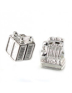 Pendiente plata "Dependienta" 9108519