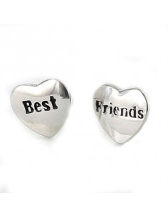Pendientes plata "Amistad" 9108522