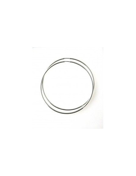 Aros plata "Aro fino 60mm" 09625