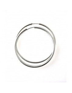 Aros plata "Aro grueso 50mm" 12847