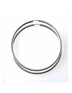 Aros plata "Aro grueso 60mm" 12831