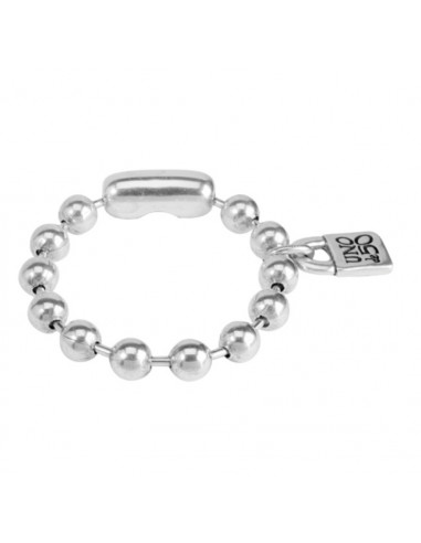 Pulsera Uno de 50 “Copito de nieve” talla L pul1215mtl