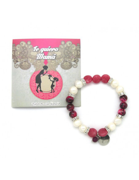 Pulsera con historia "Mamá"