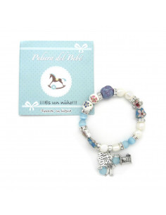 Pulsera con historia "Bebé niño"