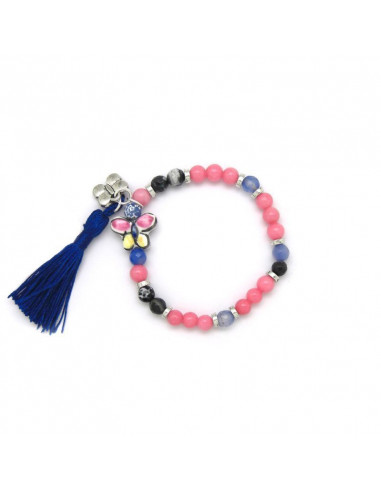 Pulsera con historia "Mariposa de los deseos"