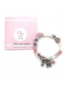 Pulsera con historia "Bebé niña" 2