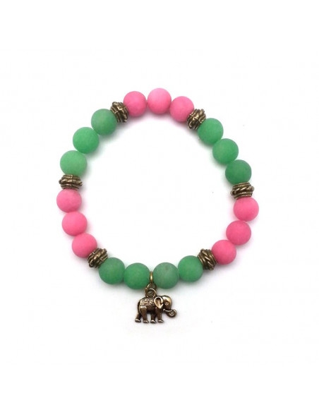 Pulsera con historia "Elefante de la suerte"