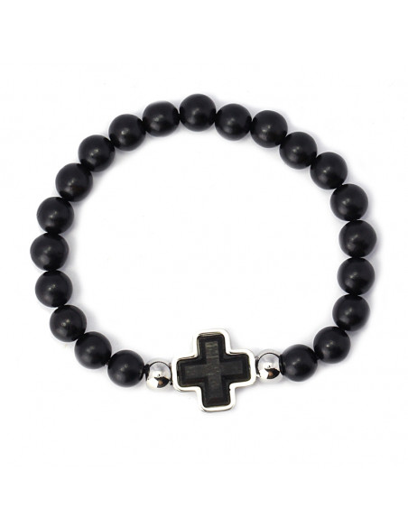 Pulsera Anartxy "Cruz madera" H193N