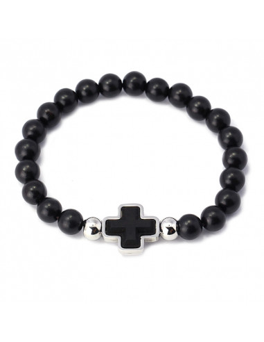 Pulsera Anartxy "Cruz madera" H193N
