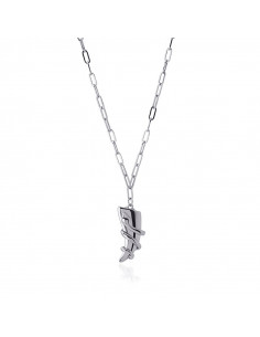 Collar anartxy "Colmillo serpiente" coa897pl