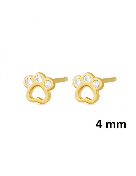 Pendiente venta por unidad "Huella 4 mm" 9110533