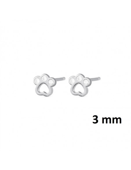 Pendiente venta por unidad "Huella 3 mm" 9110452