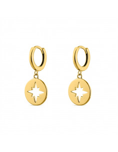 Pendiente venta por unidad "Rosa de los vientos" 9110208