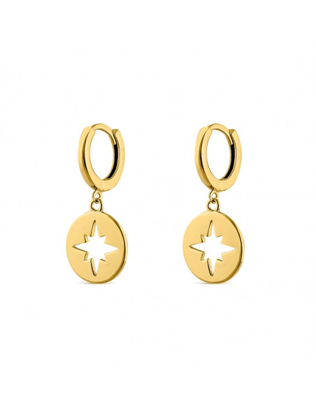 Pendiente venta por unidad "Rosa de los vientos" 9110208