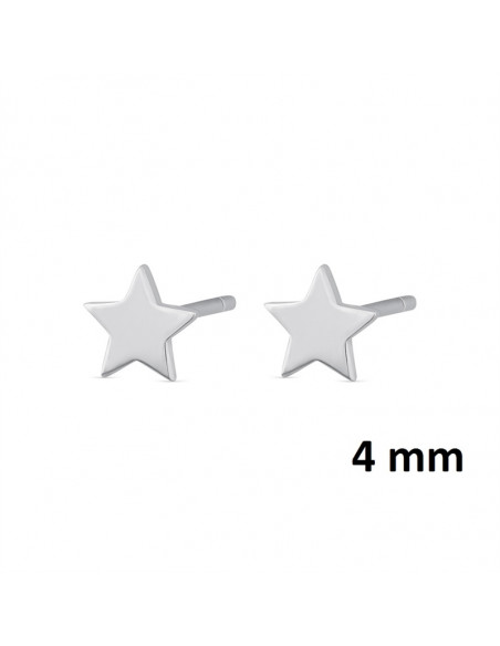 Pendiente venta por unidad "Estrella 4mm" 9110397