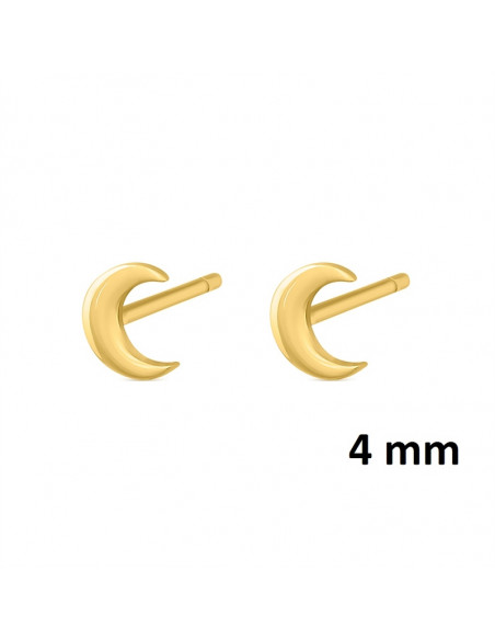Pendiente venta por unidad "Luna 4mm" 9110481