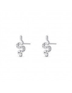 Pendientes plata " Serpientes circonitas" 9110690