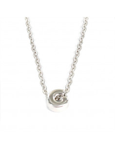 Gargantilla plata " Inicial G" 9109083