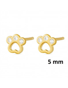 Pendiente venta por unidad "Huella 4 mm" 9110534