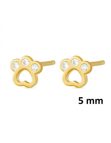 Pendiente venta por unidad "Huella 4 mm" 9110534